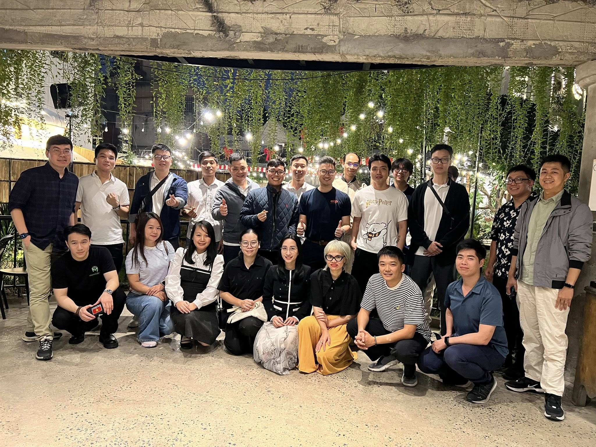 Daniel Nguyen at community event